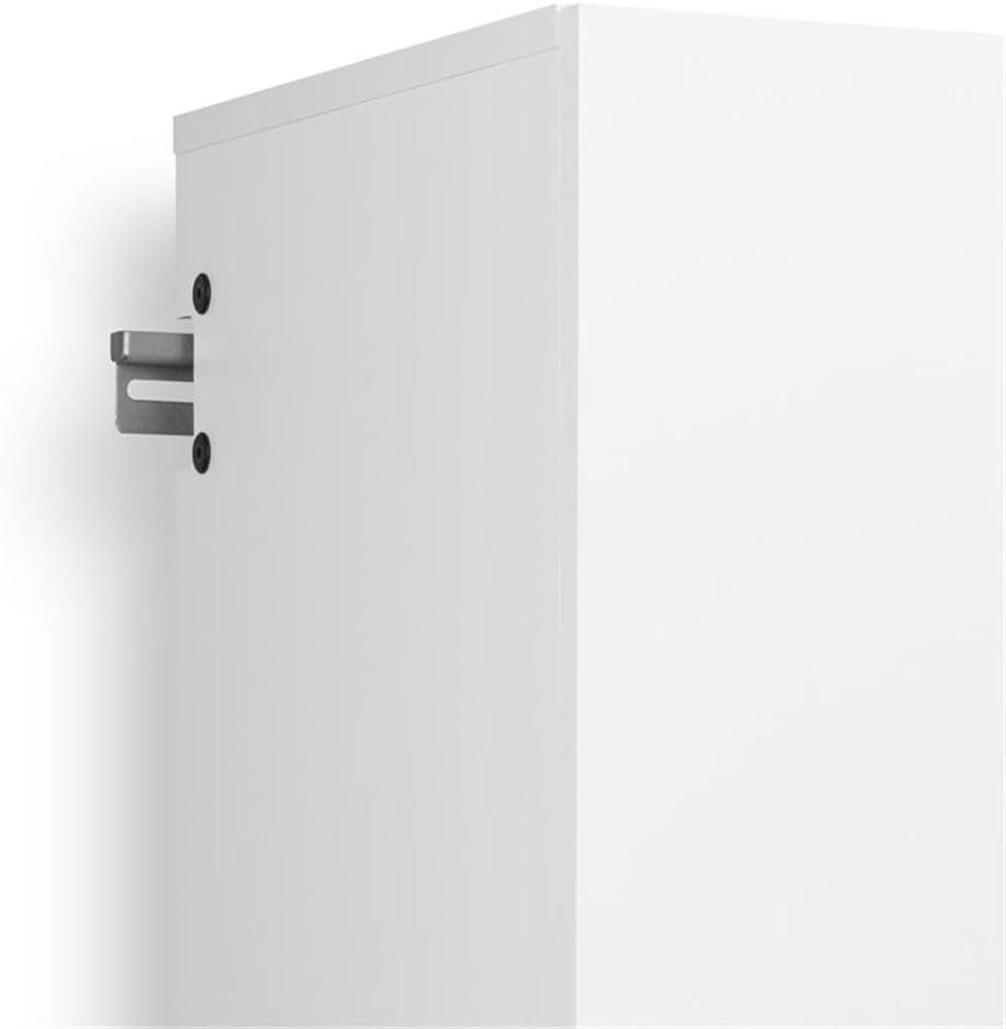 6pc 120" Hangups Storage Cabinet Set White - Prepac