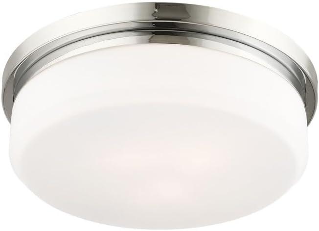 Livex Lighting Stratus 3 - Light Flush Mount in Polished Chrome
