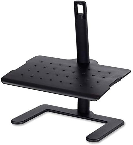 Safco Shift Height Adjustable Foot Rest in Black