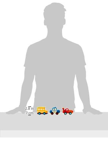 B. Toys - Mini Pull-Back Vehicles Set, Bus &Cars
