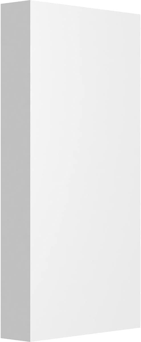 Ekena Millwork Standard Foster Plinth Block with Square Edge