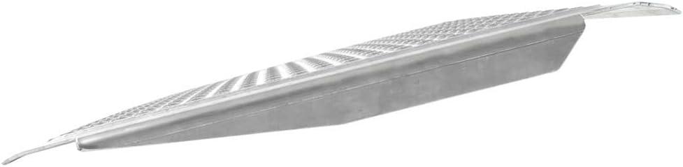 Silver Spring 4in High Aluminum Threshold Ramp, Punch Plate Surface, 24in L x 36in W