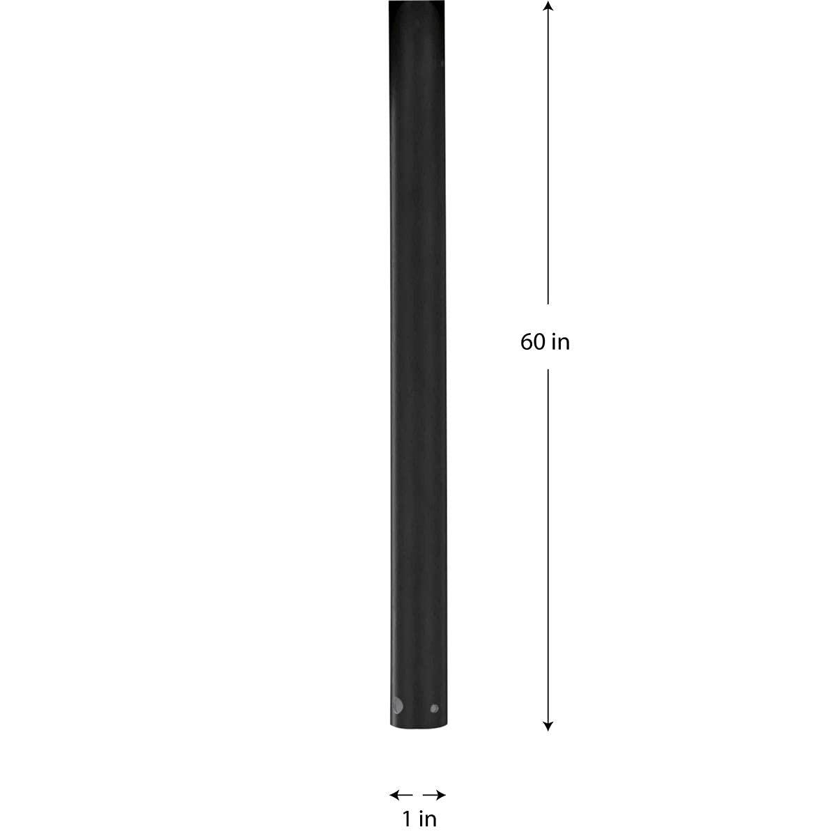 60-Inch Accessory Ceiling Fan Downrod Black