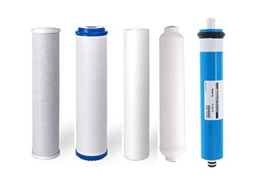 6 Stage ALKALINE pH Plus & ORP Negative Reverse Osmosis Drinking Water Filtration System | 75 GPD