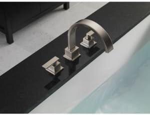 Vero Double Handle Deck Mounted Roman Tub Faucet Trim