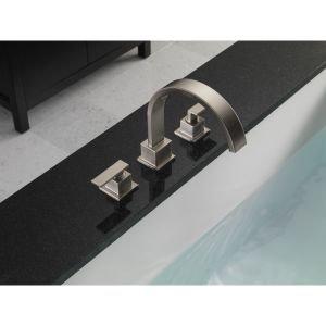 Vero Double Handle Deck Mounted Roman Tub Faucet Trim