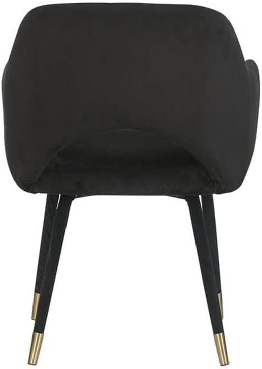 ACME Applewood Accent Chair in Cream Velvet & Gold