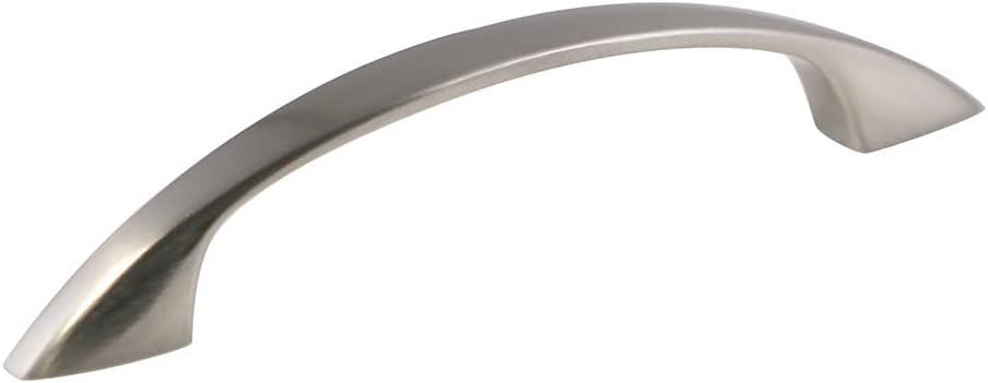 Design House 564633 Arced Cabinet Pull, 25-Pack, Satin Nickel