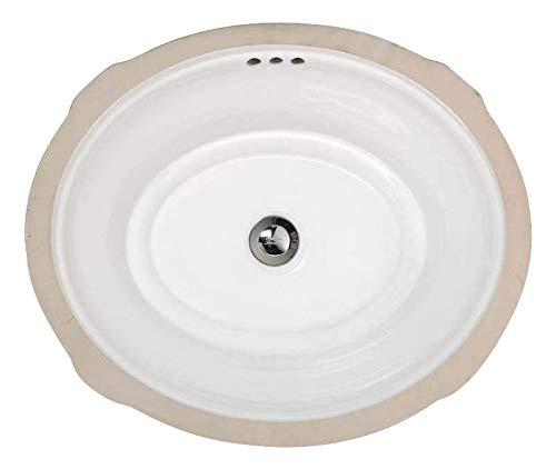American Standard 0484.000 Estate 19-1/8" Undermount Fireclay Bathroom Sink - White