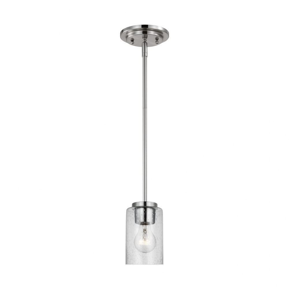 Zire Satin Brass 5-Light Linear Chandelier with Clear Glass