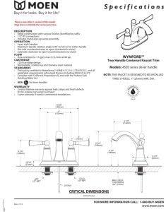 Wynford Centerset Faucet