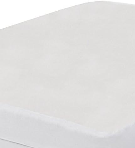 All-in-One Bed Bug Blocker Water Resistant Zippered Mattress Protector, Queen