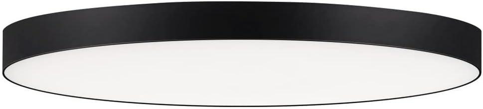Maxim 57664Wt Trim 11" Wide Integrated Led Flush Mount Ceiling Fixture - Black