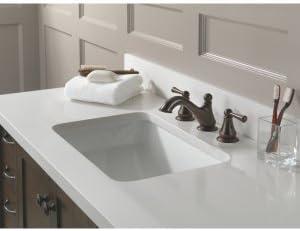 Haywood Widespread Bathroom Faucet 3 Hole, 2-handle Bathroom Sink Faucet with Drain Assembly