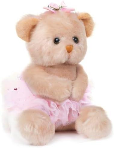 Bearington Bearington Collection Bella Plush Ballerina Teddy Bear Stuffed Animal, 6 Inch