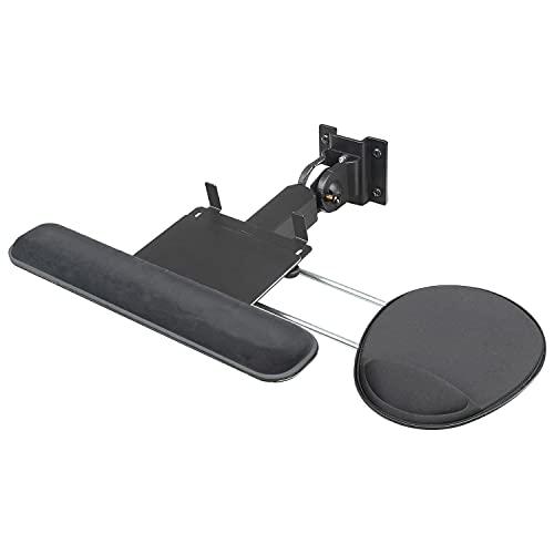 Folding Keyboard & Mouse Tray For Orbit Workstation