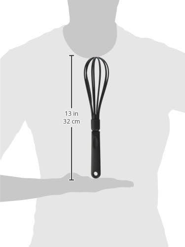 Black Nylon Balloon Whisk, 11.75 Inches