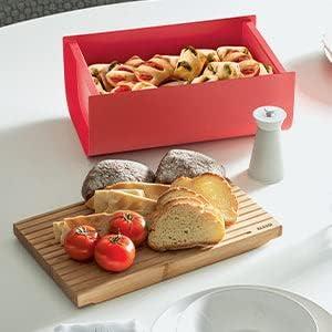 Alessi MATTINA BREAD BOX,BREAD BIN R