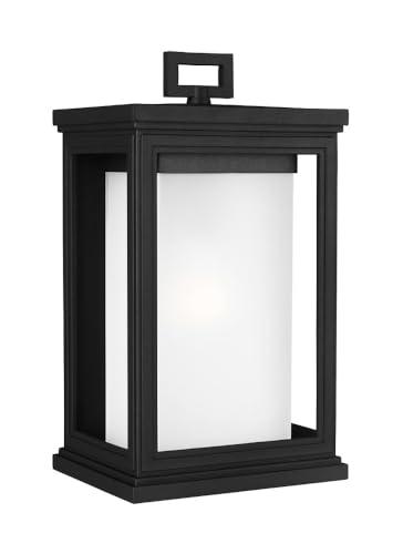 Generation Lighting Roscoe 13 1/2" High Black Outdoor Wall Light