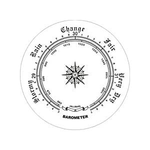 Ambient Weather WS-GL032 Porthole Collection Weather Center with Thermometer, Hygrometer, Barometer