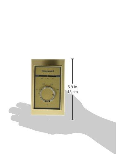 Honeywell New T651A3018 Medium Duty Line Voltage Thermostat, 44-86F, Replacement for T451A3005