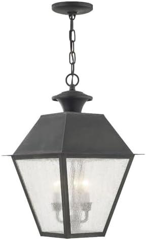 Livex Lighting Mansfield 3 - Light Pendant in  Charcoal