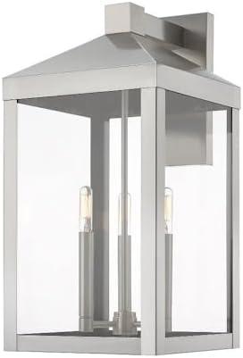 Livex Lighting Nyack 3 Light Outdoor Wall Lantern