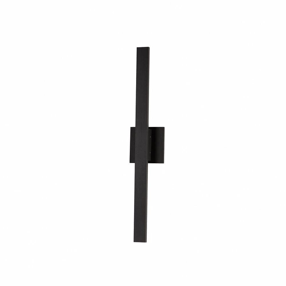 24 Inch 13W 2 Led Outdoor Wall Sconce-Black Finish Et2 Lighting E41343-Bk