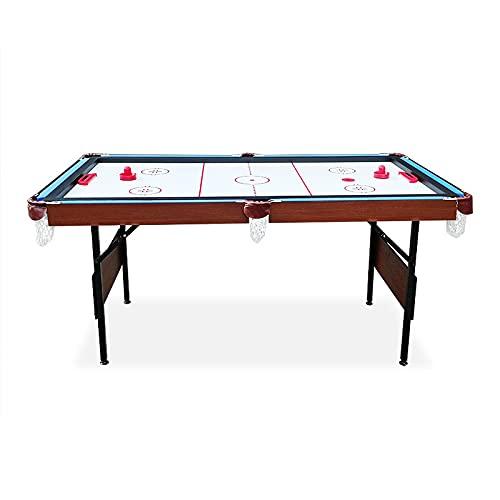 RACK Pool Tables Rack Crux 55 in Folding Billiard/Pool Table (Blue 3-in-1 Multi Game)