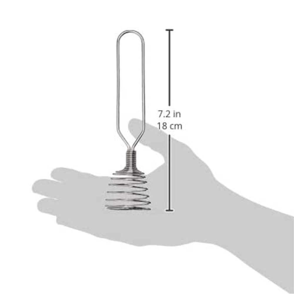 Fox Run 7" French Spring Coil Whisk Wire Cream Whip Egg Beater Gravy Sauce Mixer