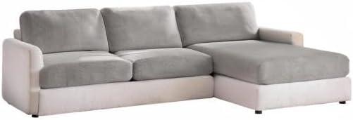 Gray Stretch Polyester Sofa Cushion Cover