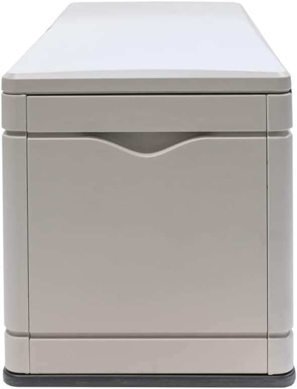 Lifetime Lifetime 60'' W 130 Gallons Water Resistant Polyethylene Plastic Lockable Deck Box