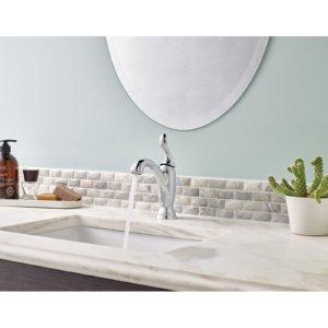 Linden™ Single Hole Bathroom Faucet with Drain Assembly and DIAMOND™ Seal Technology