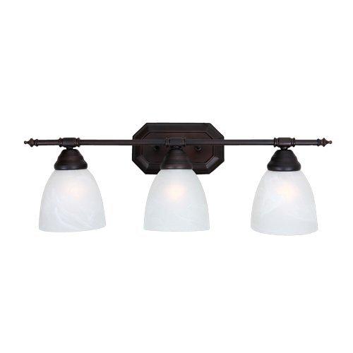 Y-Decor  Jeffrey 3 Light Vanity light in Oil Rubbed Bronze