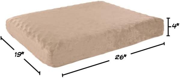 Pet Adobe Orthopedic Memory Foam Dog Bed - Tan