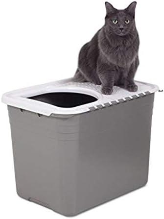Plastic Enclosed Litter Box