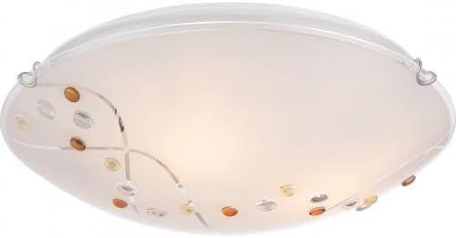 Quoizel Stellar 3-Light Polished Chrome Flush Mount Light