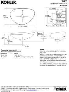 Veil® Ceramic Specialty Vessel Bathroom Sink with Overflow