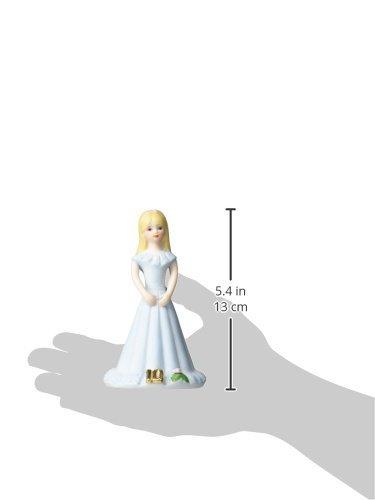 Growing Up Birthday Girls Blonde Age 10 Figurine 5.3in H