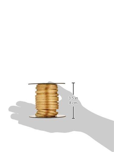 25 ft Gold PVC Stranded Lamp Cord