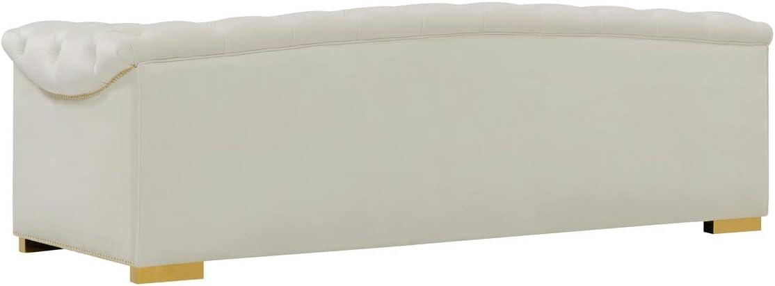 Farah 92.1'' Velvet Sofa