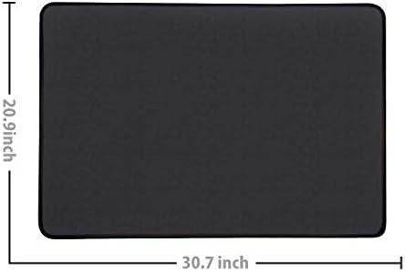 Becko US Jigsaw Puzzle Board Portable Puzzle Mat for Puzzles Storage Saver, Non-Slip Surface, Sturdy and Movable, Up to 1000 Pieces (Blue/Black)