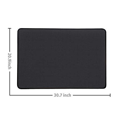 Becko US Jigsaw Puzzle Board Portable Puzzle Mat for Puzzles Storage Saver, Non-Slip Surface, Sturdy and Movable, Up to 1000 Pieces (Blue/Black)