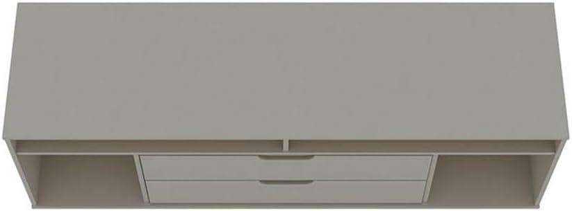 Rockefeller 62.99 TV Stand with Metal Legs and 2 Drawers