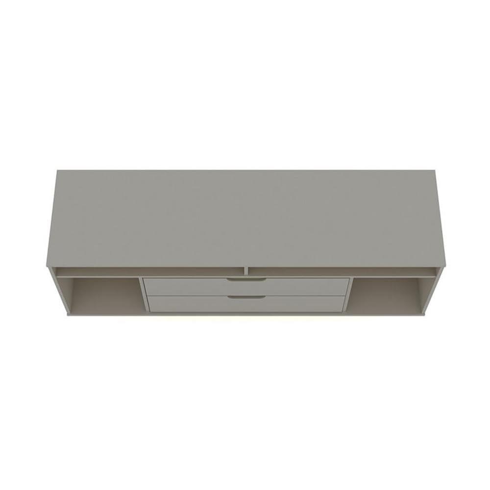 Rockefeller 62.99 TV Stand with Metal Legs and 2 Drawers