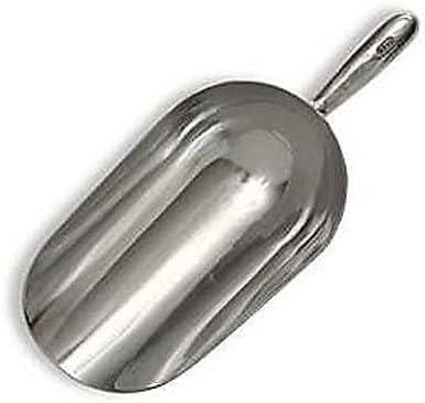 Silver 84 oz Aluminum Kitchen Scoop with Handle