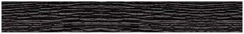 Unique Industries Black Solid Print Birthday Party Streamers, 1.75"x 81'