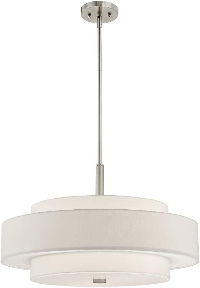 Livex Lighting Meridian 5 - Light Pendant in  Brushed Nickel