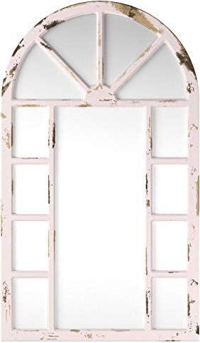 Signature Design by Ashley Casual Divakar Accent Mirror  Antique White