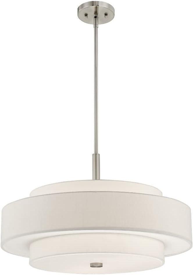 Livex Lighting Meridian 5 - Light Pendant in  Brushed Nickel